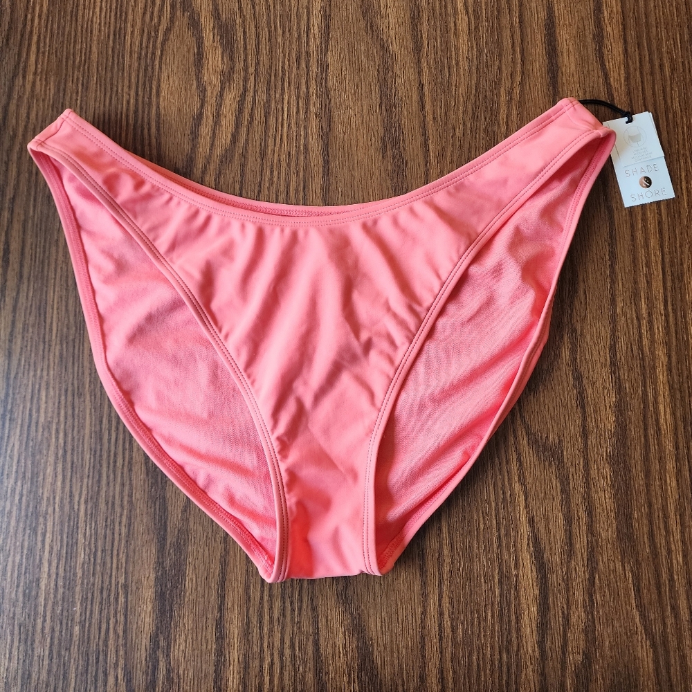 Shade & Shore Bikini Bottom Womens XL Pink NEW